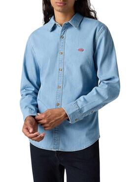 Chemise en denim Levis Battery pour homme.