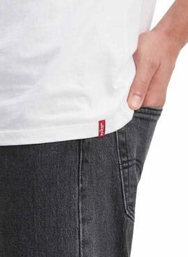 Pack de camisetas blancas y grises de Levi's para hombre.