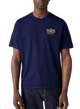 T-shirt Levi's Archive bleu pour homme