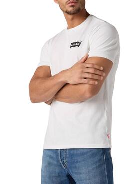T-shirt Levi's Graphic blanc pour homme