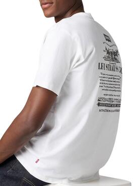 T-shirt Levi's Vintage blanc pour homme