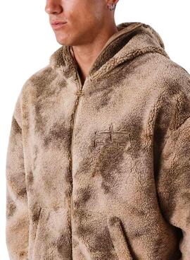 Veste Project x Paris Teddy marron pour homme