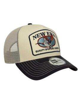 Casquette New Era Animal Patch beige pour homme