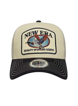 Casquette New Era Animal Patch beige pour homme