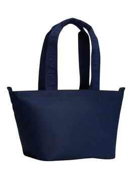 Sac Tommy Jeans Mini Tote bleu marine pour femme