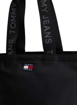 Sac Tommy Jeans Mini Tote noir pour femme