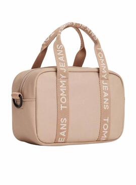 Sac Tommy Jeans Daily Crossover beige pour femme