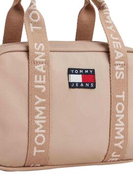 Sac Tommy Jeans Daily Crossover beige pour femme