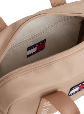Sac Tommy Jeans Daily Crossover beige pour femme
