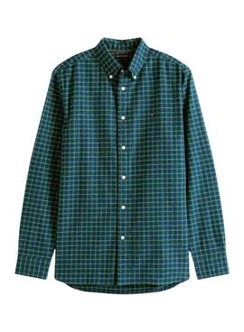 Chemise Tommy Hilfiger Oxford à carreaux verts pour homme