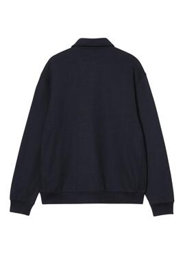 Sweatshirt Carhartt Polo bleu marine pour homme