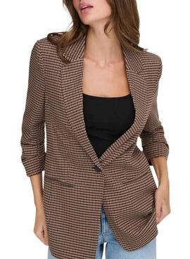 Blazer Only Lettie marrón pour femme