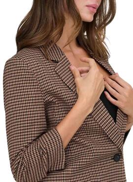 Blazer Only Lettie marrón pour femme
