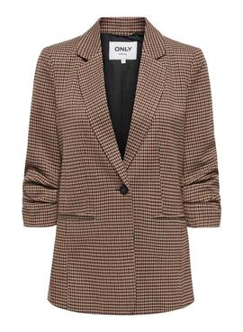 Blazer Only Lettie marrón pour femme