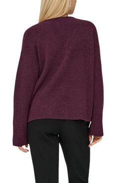 Maillot Only Whitney bordeaux pour femme
