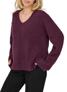 Maillot Only Whitney bordeaux pour femme