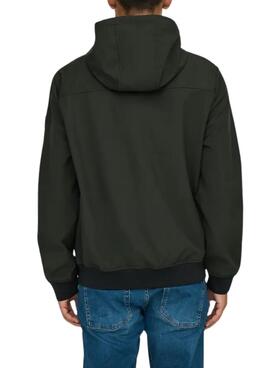 Veste de chasse Only and Sons Bowie noire pour homme