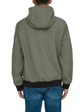Veste de chasse vert pour homme Only and Sons Bowie.