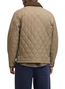 Veste Jack and Jones Blubryan beige pour homme.