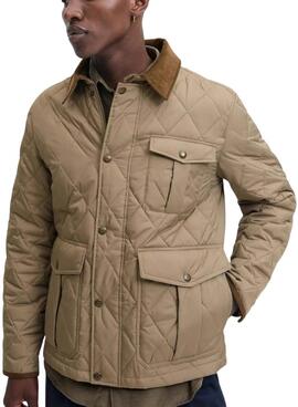 Veste Jack and Jones Blubryan beige pour homme.