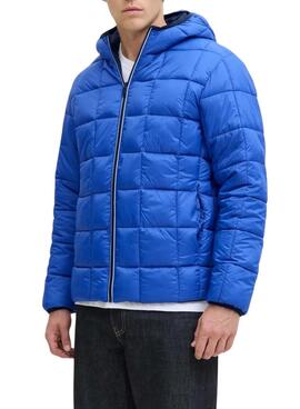 Veste Jack and Jones Brook réversible bleue pour homme