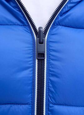 Veste Jack and Jones Brook réversible bleue pour homme