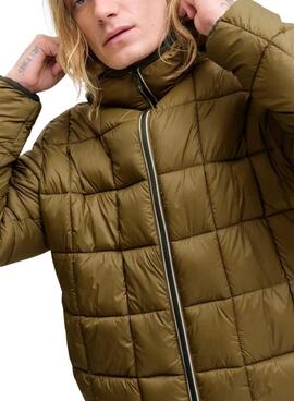 Veste Jack and Jones Brook réversible verte pour homme
