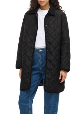 Parka Vila Viquila noire pour femme