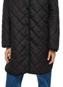 Parka Vila Viquila noire pour femme