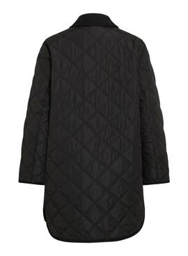 Parka Vila Viquila noire pour femme