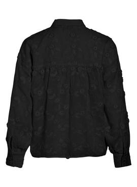 Chemise Vila Visimone noire pour femme