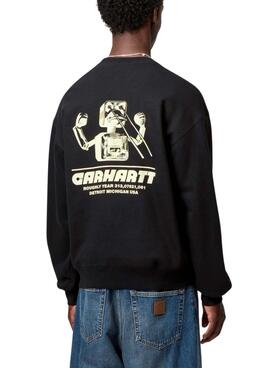 Sweatshirt Carhartt Wiptopia noir pour homme