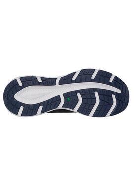 Chaussures Skechers Edgeride Waterproof bleues pour homme