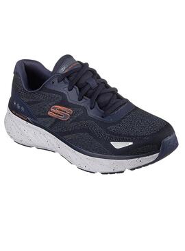 Chaussures Skechers Edgeride Waterproof bleues pour homme