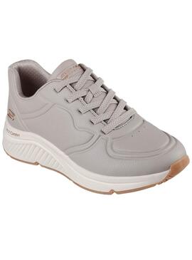 Chaussures Skechers Arch Bobs gris pour femme