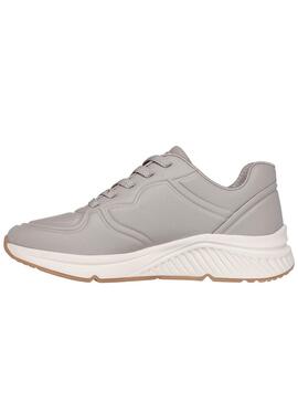 Chaussures Skechers Arch Bobs gris pour femme