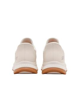 Chaussures Skechers Bobs Squad 4 blanches pour femme.