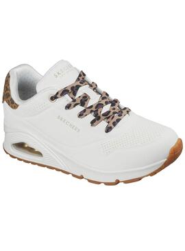 Chaussures Skechers Uno animal print pour femme