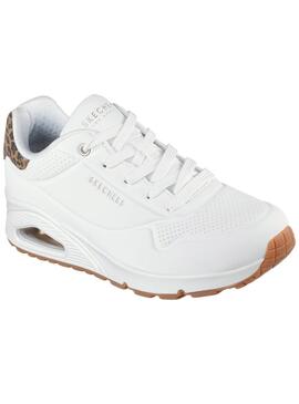 Chaussures Skechers Uno animal print pour femme