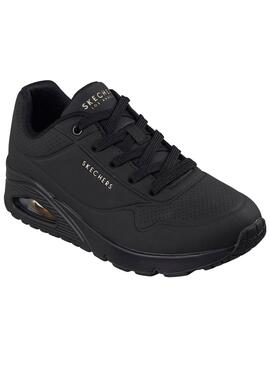 Chaussures Skechers Uno noir pour femmes