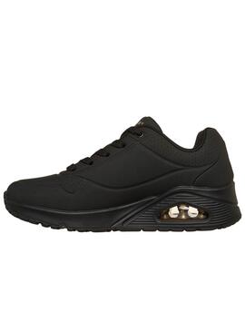 Chaussures Skechers Uno noir pour femmes