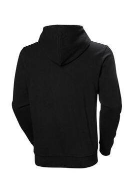 Sweat-shirt Helly Hansen logo noir pour homme.