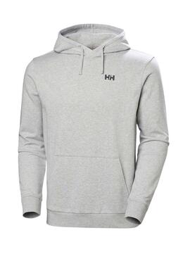 Sweat à capuche Helly Hansen Core Graphic gris pour homme