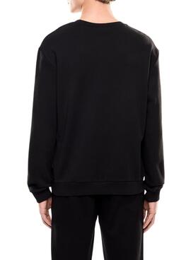 Sweat-shirt Emporio Armani EA7 noir pour homme