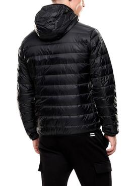 Veste matelassée noire pour homme Emporio Armani EA7.