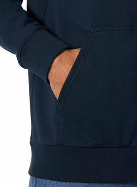 Sweat à capuche bleu marine Helly Hansen Core pour homme