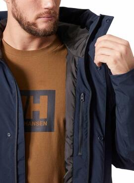 Manteau Helly Hansen Munich bleu pour homme