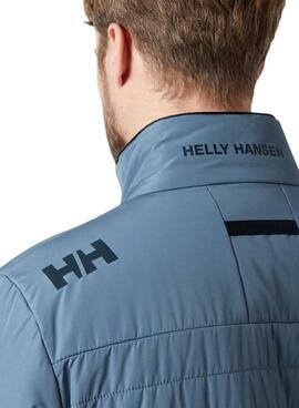 Veste Helly Hansen Crew Insulator bleue pour homme