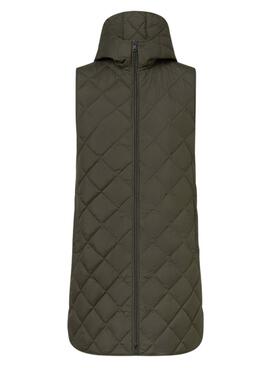 Manteau Ecoalf Hyden deux pièces vert pour femme