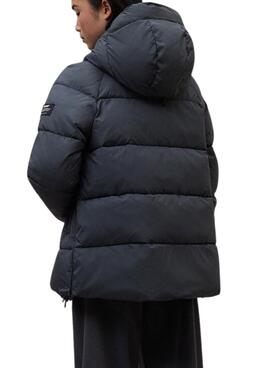 Veste matelassée Ecoalf Fuji grise pour femme